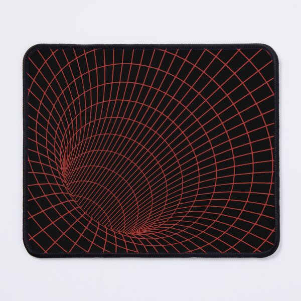 Item preview, Red Wireframe Wormhole on Black 3d Funnel designed and sold by Erlin Rudho.