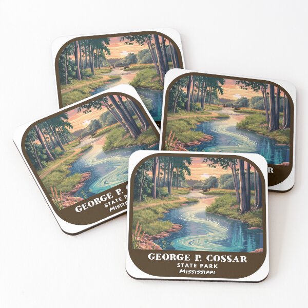 Item preview, Vintage George P Cossar State Park (Mississippi State Park) designed and sold by RabbitK.