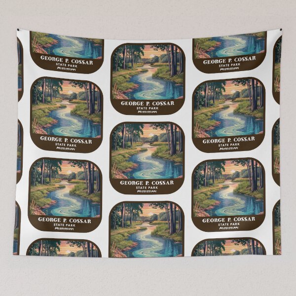 Item preview, Vintage George P Cossar State Park (Mississippi State Park) designed and sold by RabbitK.