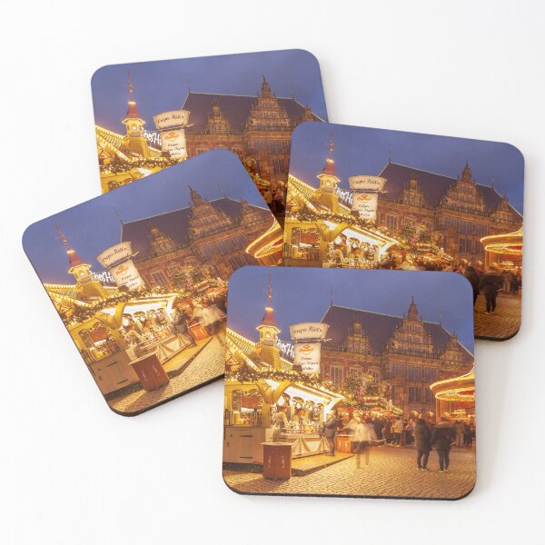 Item preview, Bremen Christmas market with town hall designed and sold by Torsten  Krüger.