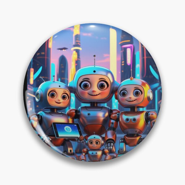 Item preview, Robo-Family designed and sold by ThePrimeMan.