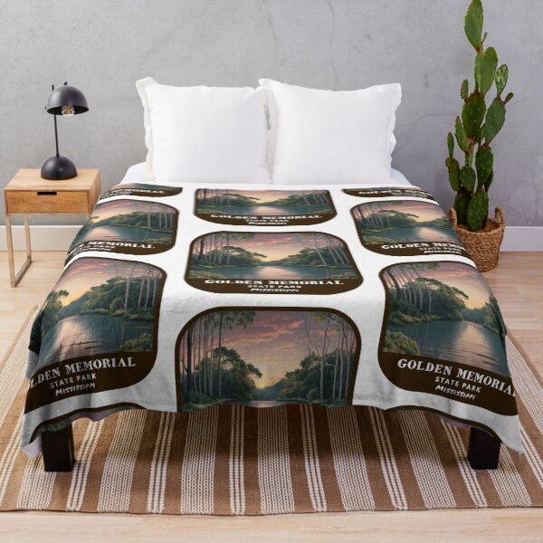 Item preview, Vintage Golden Memorial State Park (Mississippi State Park) designed and sold by RabbitK.