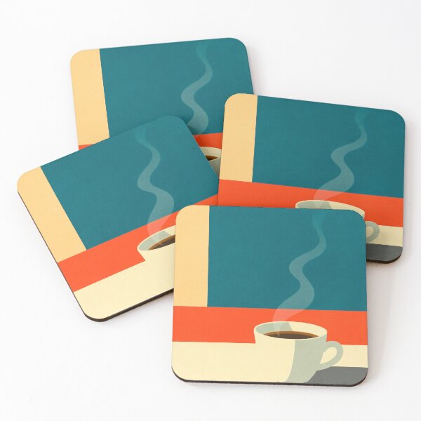 Item preview, Coffee Mid Century Style designed and sold by HappyCanva.