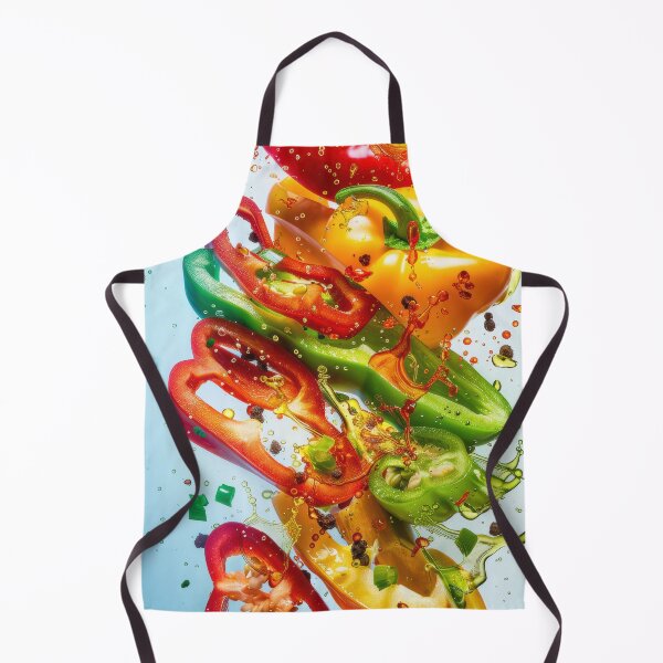 Item preview, Fruits and vegetables splash in water designed and sold by BZHillustration.