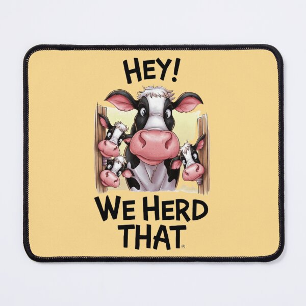 Item preview, Cows - Hey, We herd that designed and sold by 123ks.