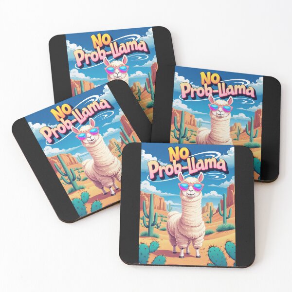 Item preview, No Prob-Llama designed and sold by ThePrimeMan.