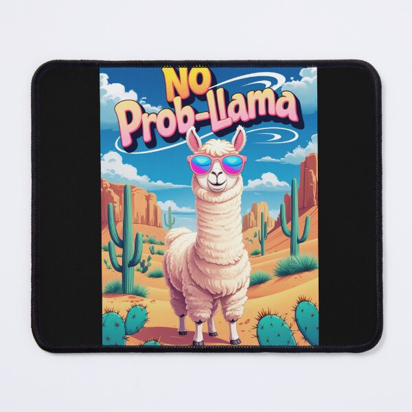Item preview, No Prob-Llama designed and sold by ThePrimeMan.