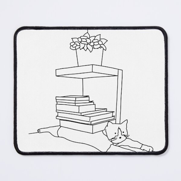 Item preview, cat under shelf designed and sold by Moonmagine.