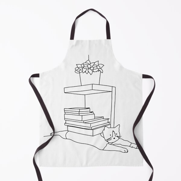 Item preview, cat under shelf  designed and sold by Moonmagine.