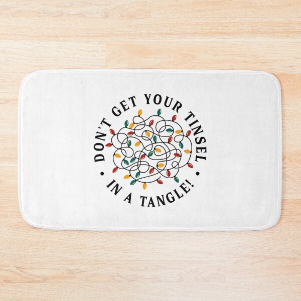 Item preview, Don't Get Your Tinsel in A Tangle designed and sold by ChemicalXShop.