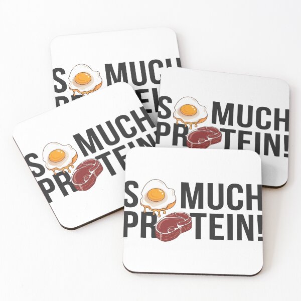 Item preview, So Much Protein Fitness Muscle Gym Lover Funny Workout Lifestyle designed and sold by Cr320.