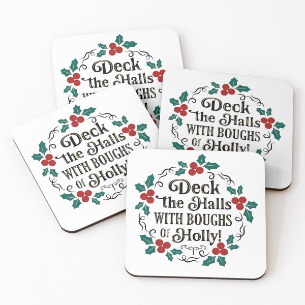 Item preview, Deck the Halls With Boughs of Holly designed and sold by ChemicalXShop.