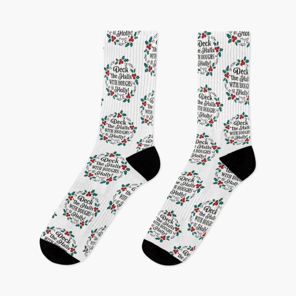 Item preview, Deck the Halls With Boughs of Holly designed and sold by ChemicalXShop.