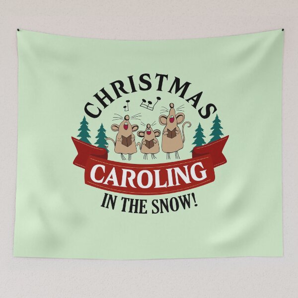 Item preview, Christmas Caroling In The Snow designed and sold by ChemicalXShop.