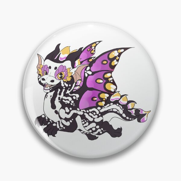 Item preview, Pride Dragon: - Nonbinary Flag designed and sold by StephDragonness.