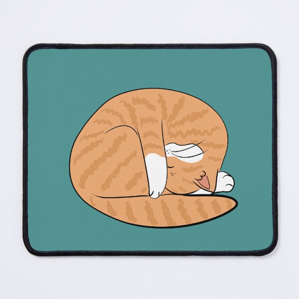 Item preview, Sleeping Ginger Cat designed and sold by HugSomeNettles.