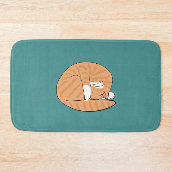 Item preview, Sleeping Ginger Cat designed and sold by HugSomeNettles.