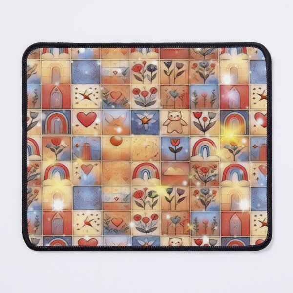 Item preview, Patchwork Pattern designed and sold by DoodlesDivine.