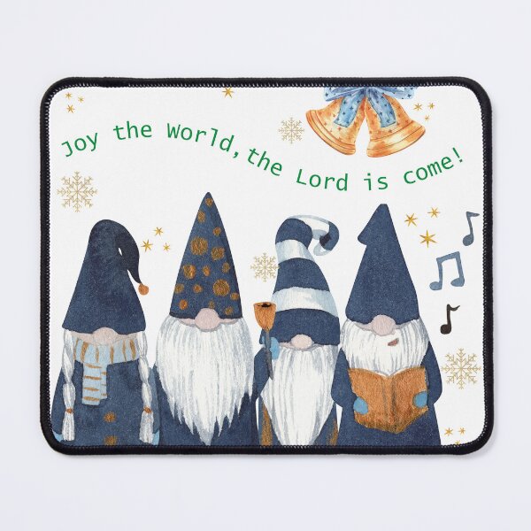 Item preview, Christmas Caroling Gnomes designed and sold by ZerotwoStudio.