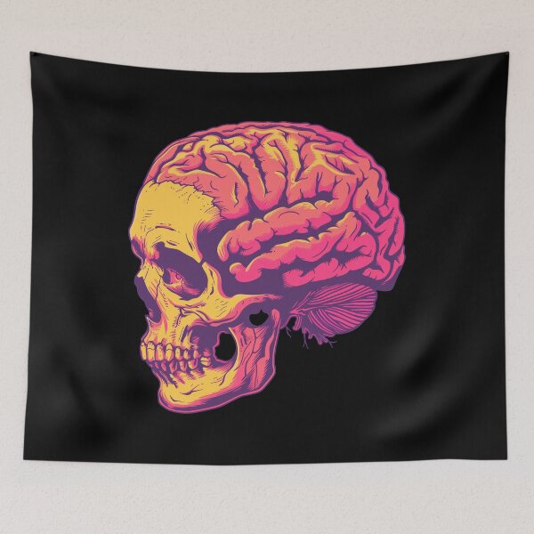 Item preview, Brainy Skull designed and sold by ballhole.