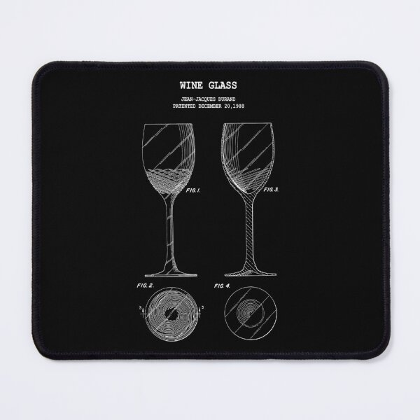 Item preview, Wine Glass designed and sold by PATENT PRINTS.