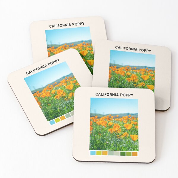Item preview, California poppy designed and sold by PinkandP.