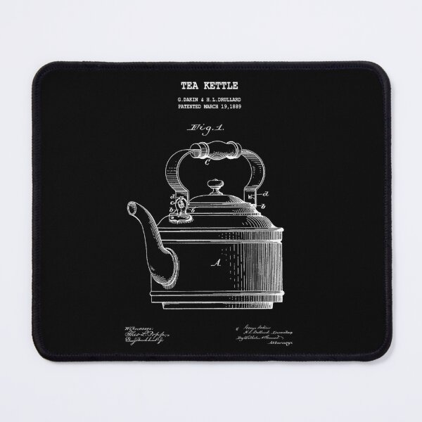 Item preview, Tea Kettle designed and sold by PATENT PRINTS.