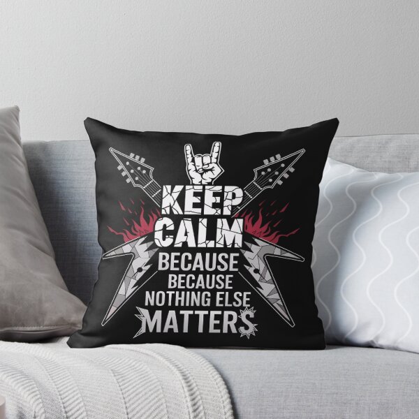Item preview, Keep Calm Because Nothing Else Matters designed and sold by BugiDesignArt.