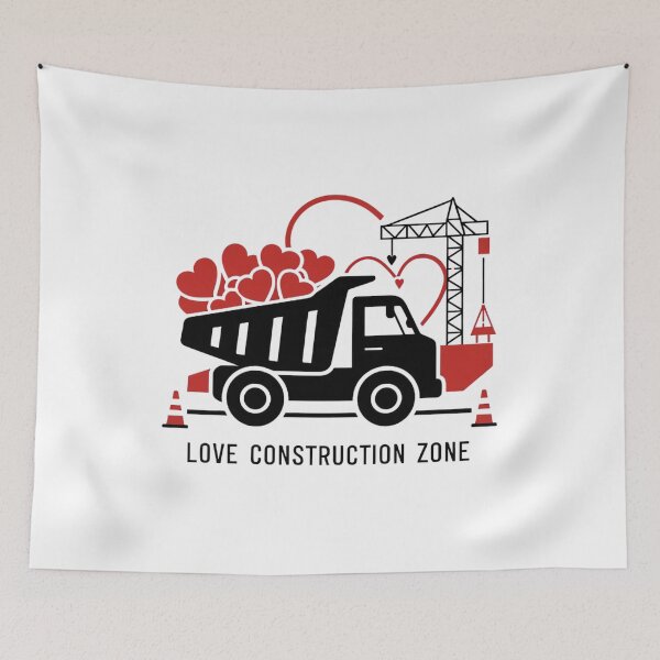 Item preview, Heart-filled Dump Truck – Valentine's Day Construction Machine designed and sold by ARTReMi.