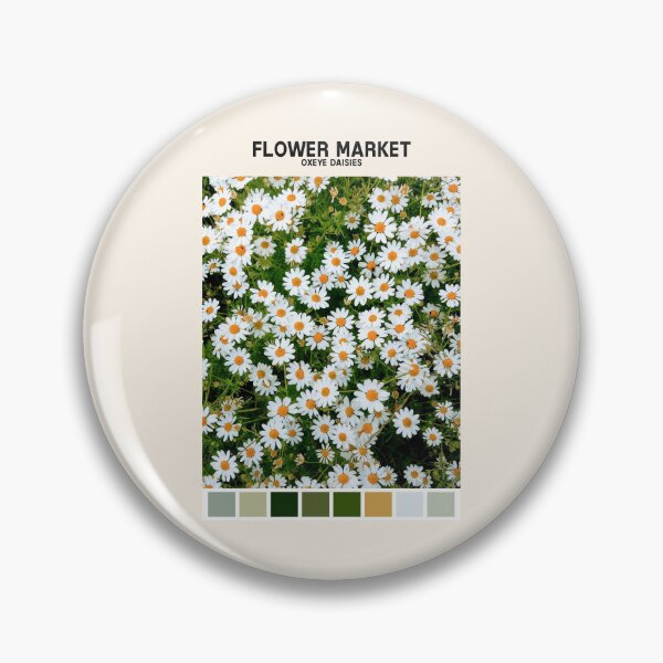Item preview, Flower Market, Oxeye Daisies designed and sold by PinkandP.
