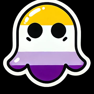 Artwork thumbnail, Nonbinary ghostface by JohnnyP-Store