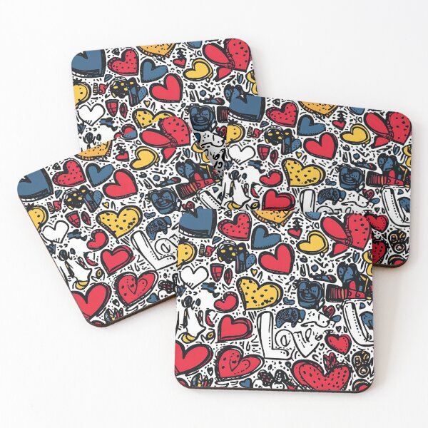 Item preview, Expressive Love Designs with Dynamic Hearts designed and sold by Piotrek0001.