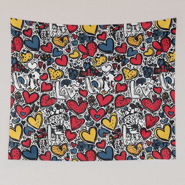 Artikelvorschau, Ausdrucksstarke Liebesdesigns mit dynamischen Herzen entworfen und verkauft von Piotrek0001.