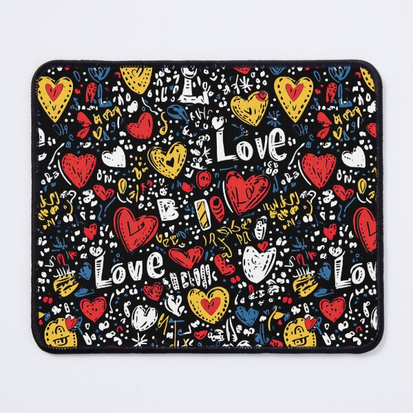 Item preview, Dynamic Love Motifs in Bold Colors designed and sold by Piotrek0001.