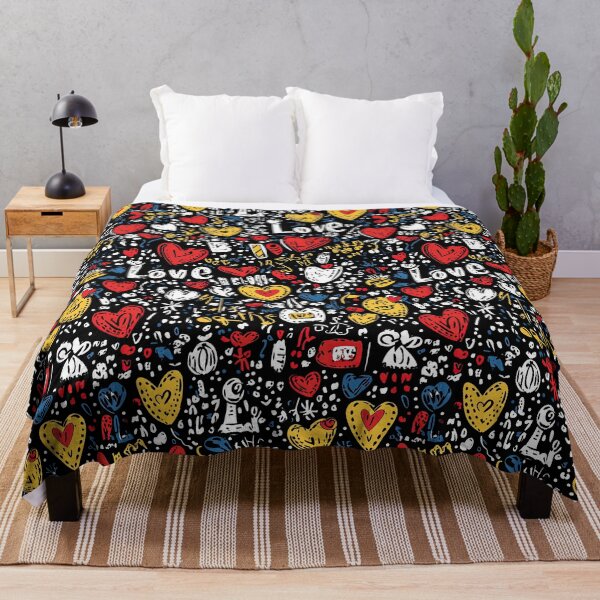 Item preview, Dynamic Love Motifs in Bold Colors designed and sold by Piotrek0001.