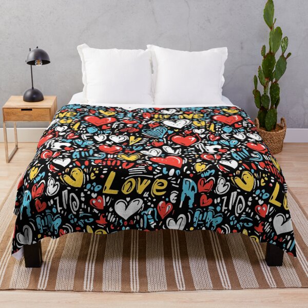 Item preview, Artistic Hearts with Graffiti-Inspired Flair designed and sold by Piotrek0001.
