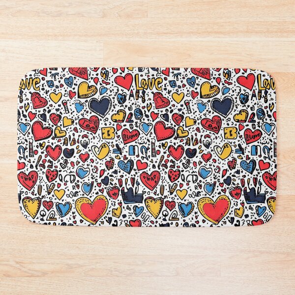 Item preview, Sketch-Style Hearts with Romantic Vibes designed and sold by Piotrek0001.