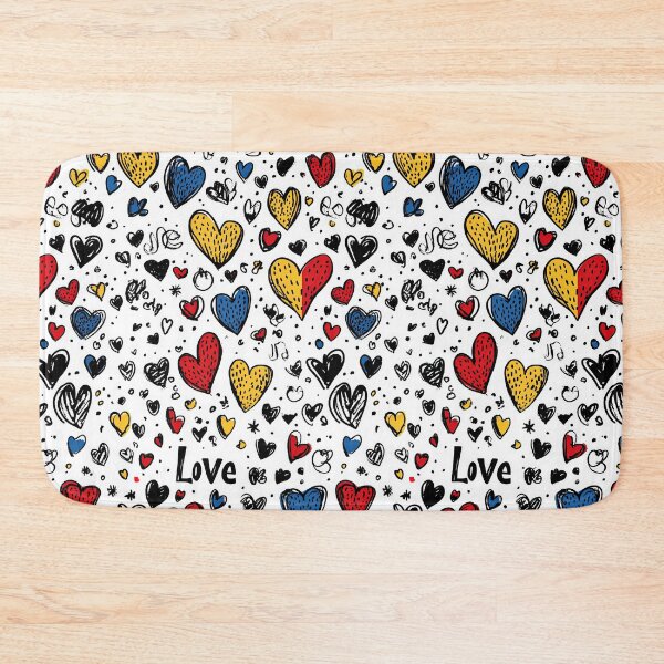 Item preview, Vibrant Street Style Hearts and Love Art designed and sold by Piotrek0001.