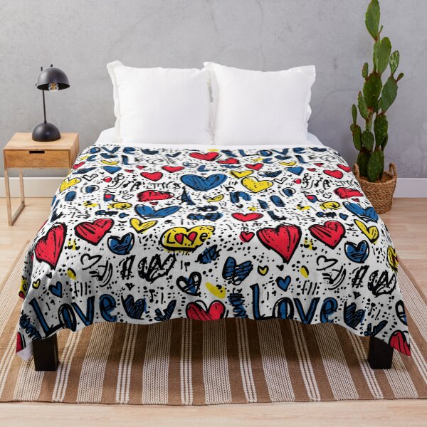 Aperçu de l'œuvre Motifs d'amour esquissés dans un style artistique audacieux créée et vendue par Piotrek0001.