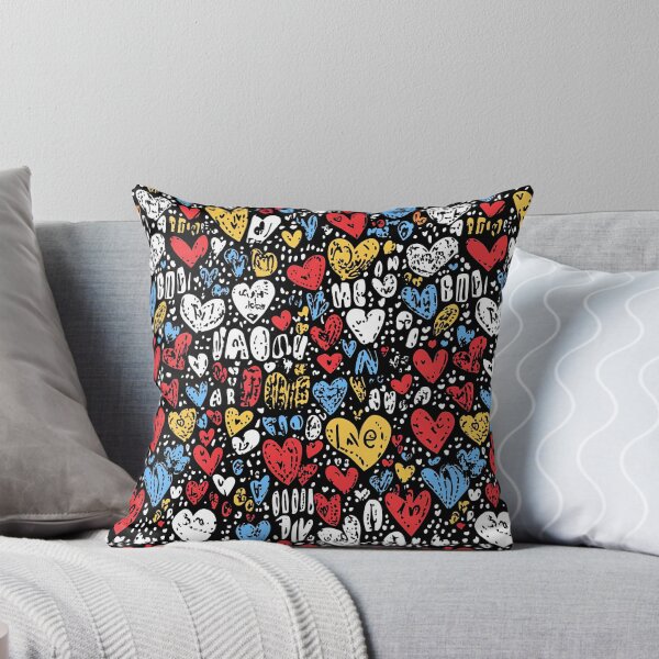 Item preview, Energetic Hearts with Expressive Love Art designed and sold by Piotrek0001.