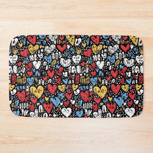 Item preview, Energetic Hearts with Expressive Love Art designed and sold by Piotrek0001.