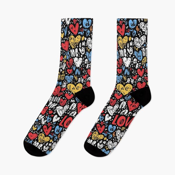 Item preview, Energetic Hearts with Expressive Love Art designed and sold by Piotrek0001.