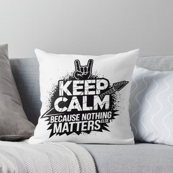 Item preview, Keep Calm Because Nothing Else Matters designed and sold by BugiDesignArt.