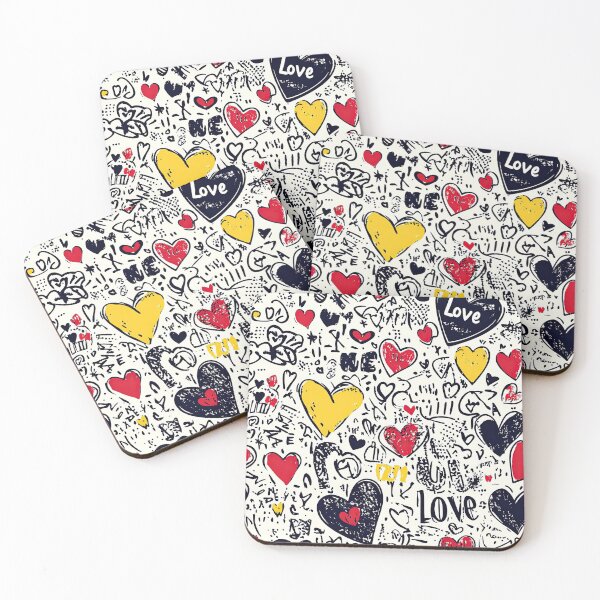 Item preview, Expressive Heart Art with Graffiti Details designed and sold by Piotrek0001.