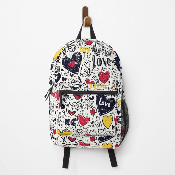 Item preview, Expressive Heart Art with Graffiti Details designed and sold by Piotrek0001.