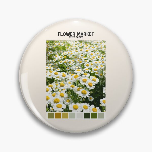 Item preview, Flower Market, Oxeye Daisies designed and sold by PinkandP.