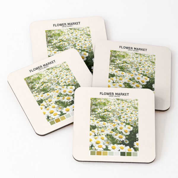 Item preview, Flower Market, Oxeye Daisies designed and sold by PinkandP.