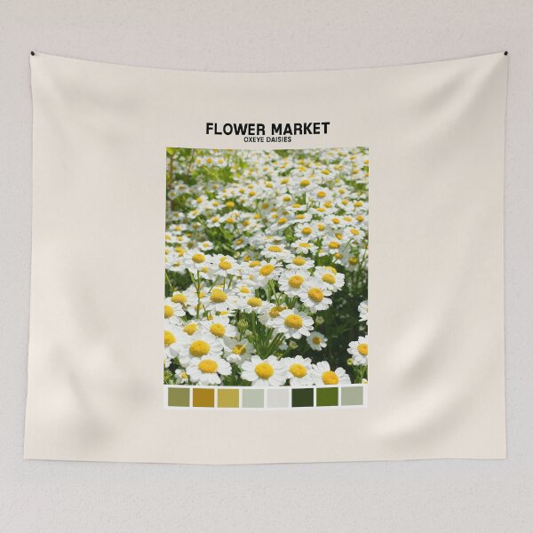 Item preview, Flower Market, Oxeye Daisies designed and sold by PinkandP.