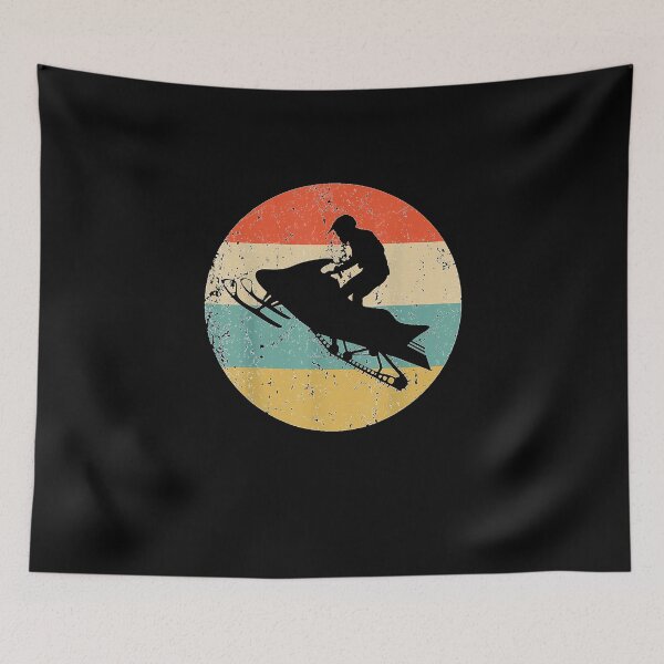 Item preview, Snowmobile Retro Style Snowmobiling Vintage Retro Style Graphic Gift For Men and Women designed and sold by FunnyHumorTees.