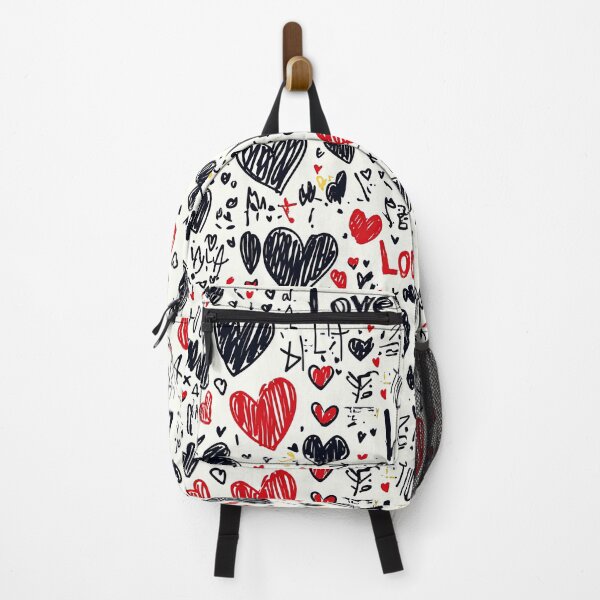 Item preview, Bold Graffiti Hearts in Vibrant Compositions designed and sold by Piotrek0001.